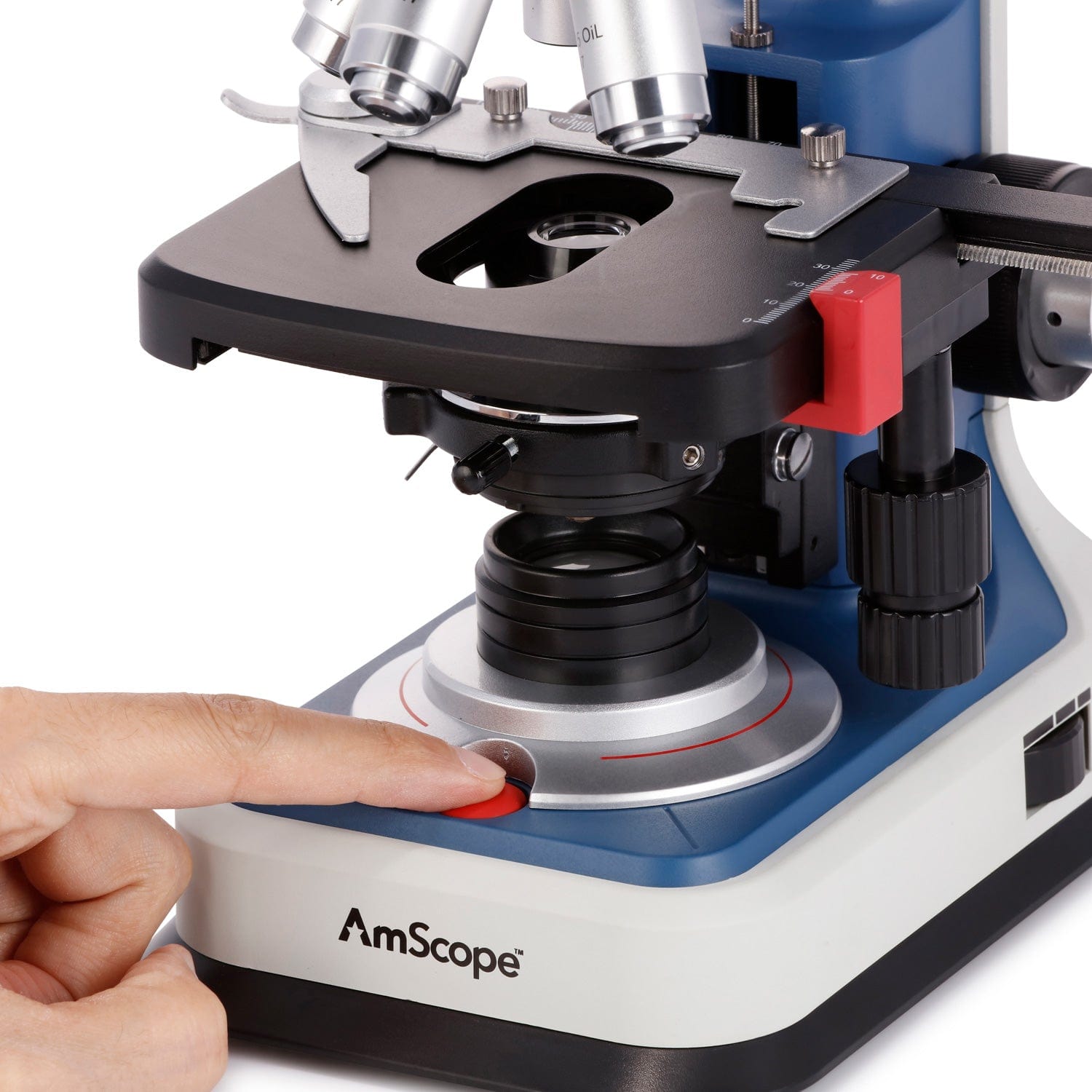 Microscope Compound 40X - Microscope composé binoculaire pour étudiants AmScope