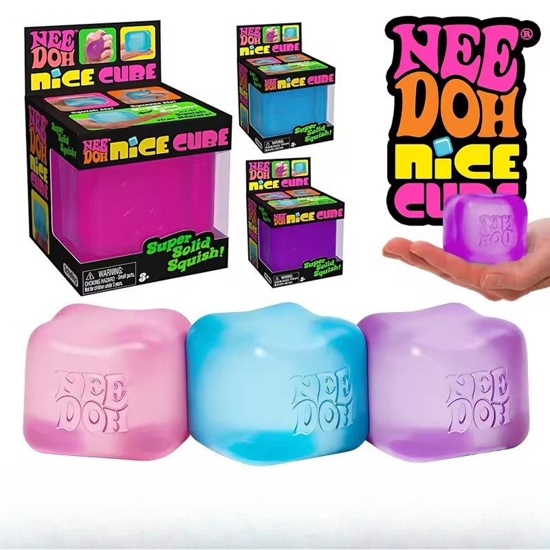 Crystal Growing Kit - Schylling NeeDoh Nice Cube, jouet sensoriel