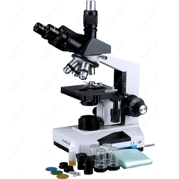Microscope Compound 40X - Microscope composé biologique trinoculaire AmScope série