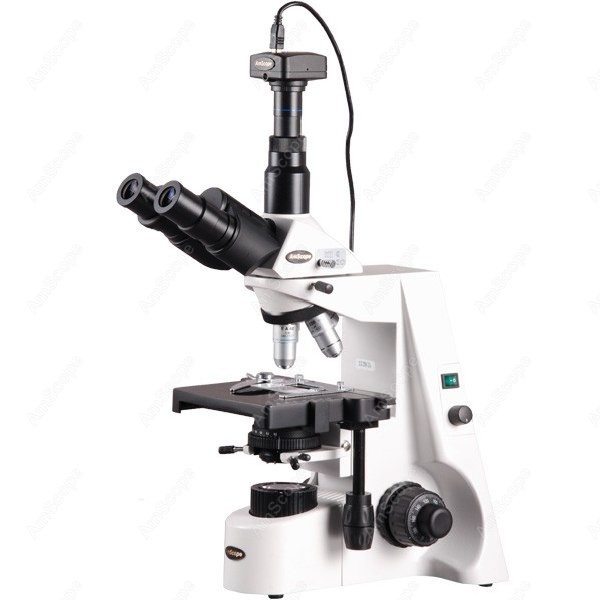 Microscope Compound 40X - Microscope composé biologique AmScope 40X-2500X Infinity