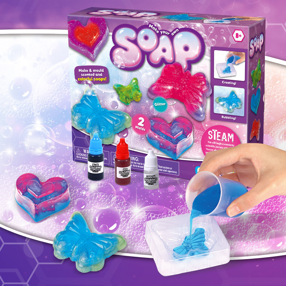 Science Diy Model - Kit de fabrication de savon DIY,
