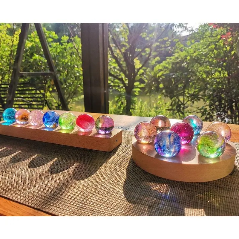 Boule d'étoile en verre coloré - Solar System Orrery avis et prix